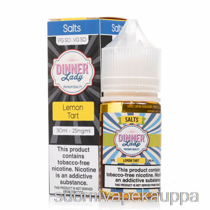 Vape Nesteet Sitruunatorttu Suola - Vape Dining Lady E-neste - 30ml 25mg